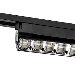 ULB-Q283 20W/4000K BLACK Светильник-прожектор светодиодный трековый. Линейный. 1600 Лм. Белый свет (